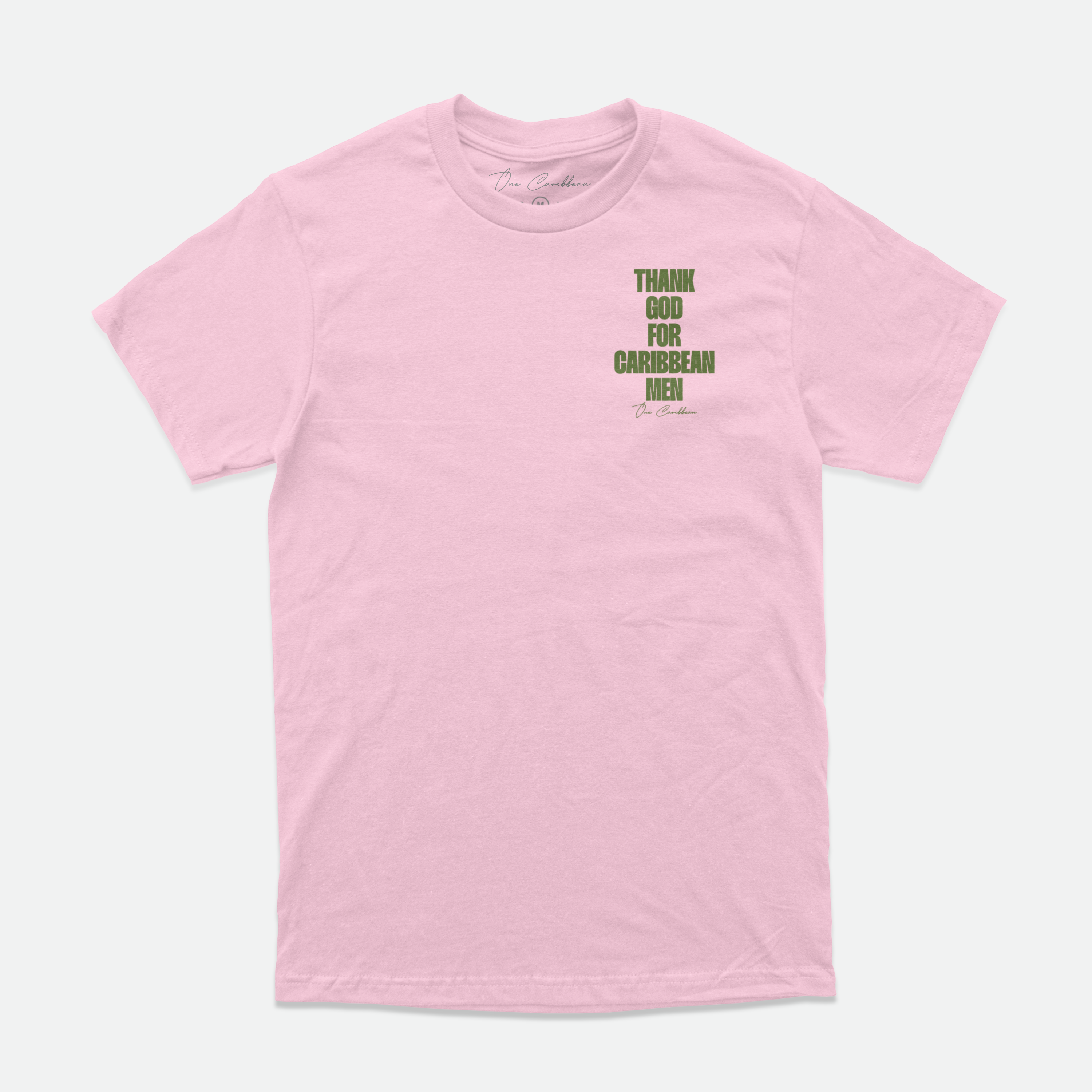 Thankful Tees: Island Blossom – Thank God for Caribbean Men By OCA