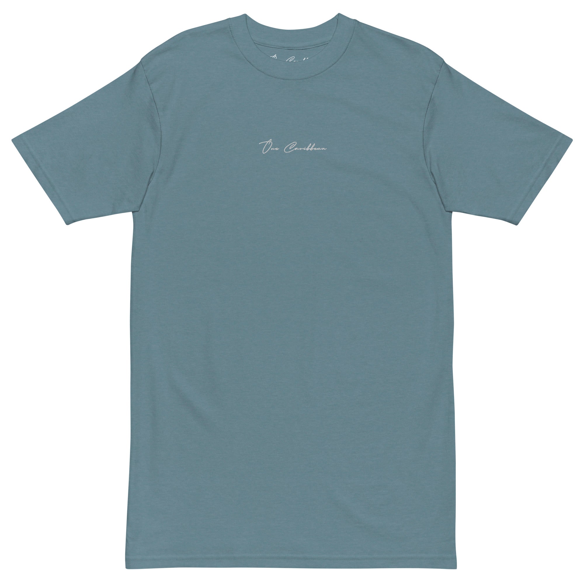 One Caribbean Heavyweight Tee (Embroidery)