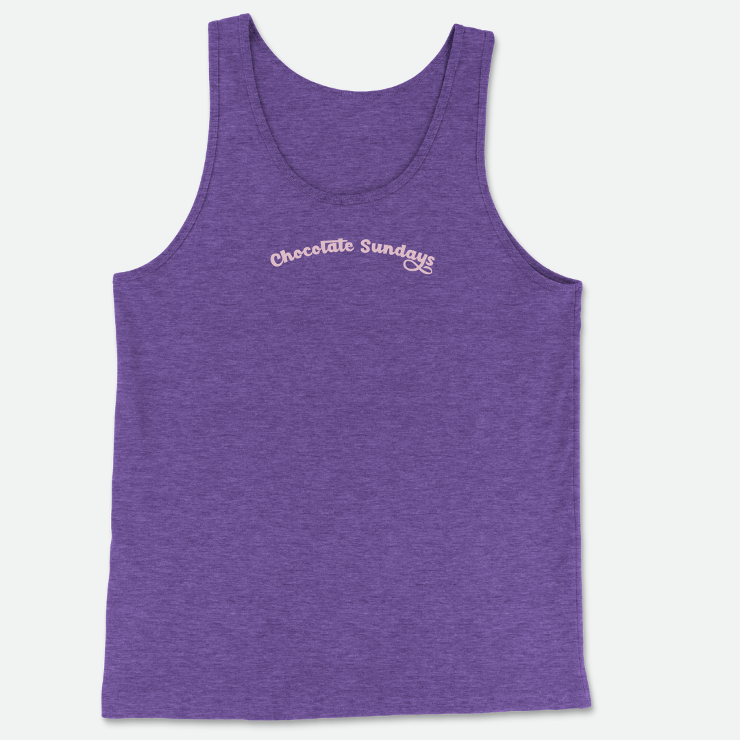 Chocolate Sundays Tank Top (Purple Pink)